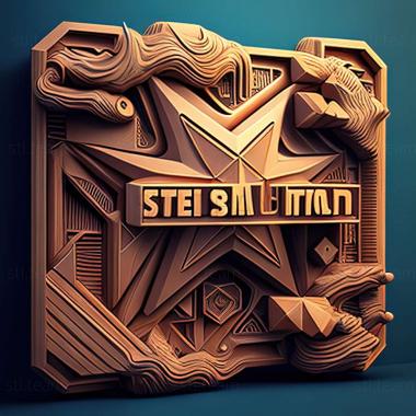 3D model Super StarduDelta game (STL)